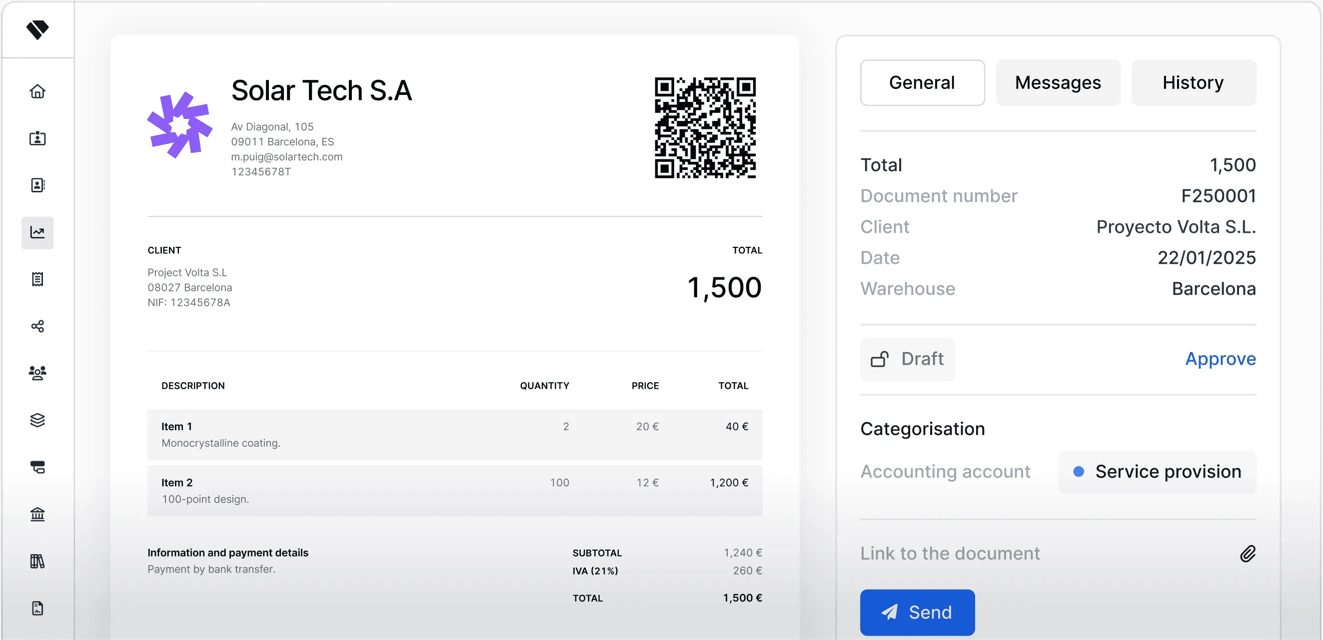 Holded business management hero